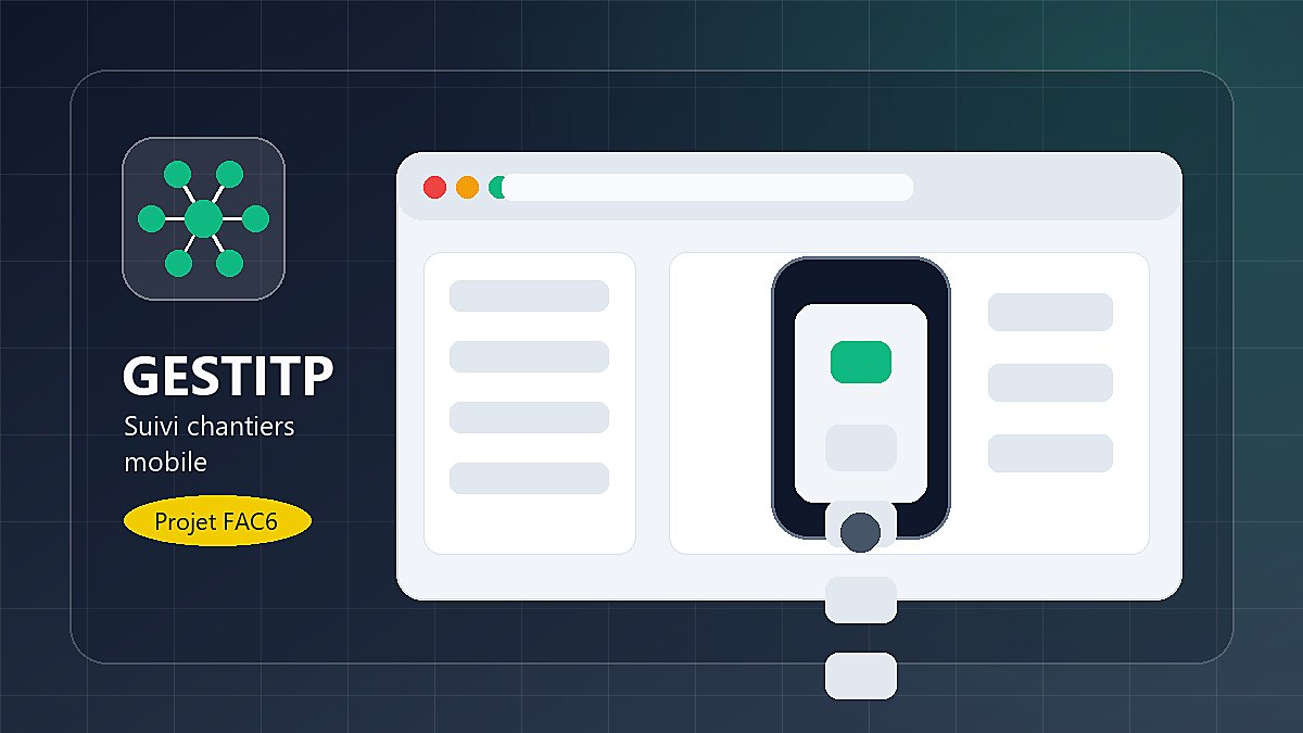 Application métier de suivi de chantier développée pour Rouillard TP